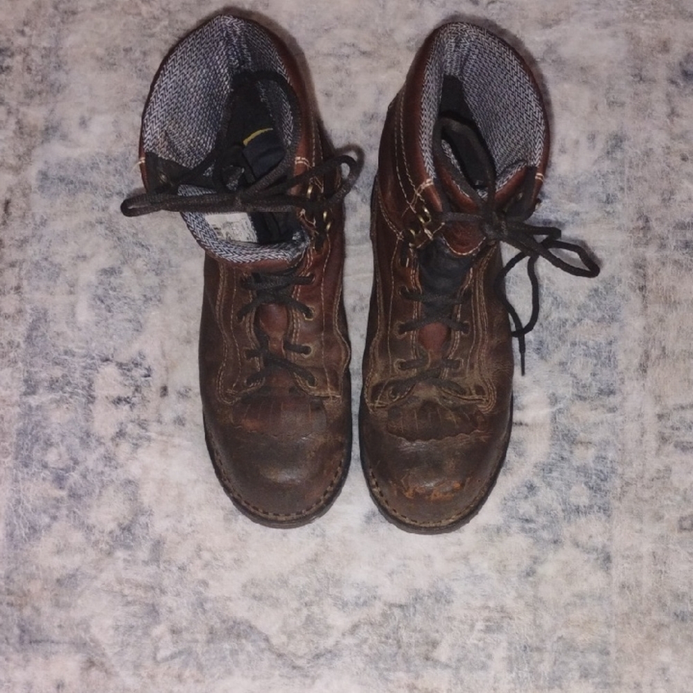 Georgia Boot Dark Brown Logger Boots